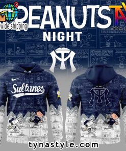 Sultanes de Monterrey 75 Aniversario de Peanuts Hoodie