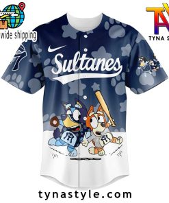 Sultanes de Monterrey x Bluey and Bingo Baseball Jersey