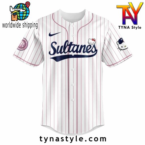 Sultanes de Monterrey x Hello Kitty Baseball Jersey