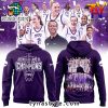 TCU Horned Frogs Big 12 Conference Champions Purple Hoodie 2025