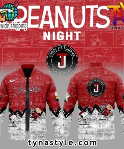 Toros de Tijuana 75 Aniversario de Peanuts Baseball Jacket