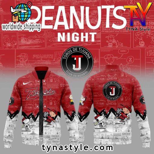 Toros de Tijuana 75 Aniversario de Peanuts Baseball Jacket