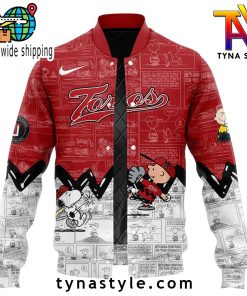 Toros de Tijuana 75 Aniversario de Peanuts Baseball Jacket