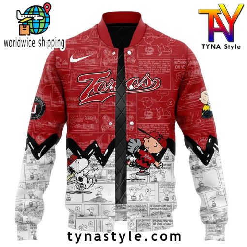 Toros de Tijuana 75 Aniversario de Peanuts Baseball Jacket