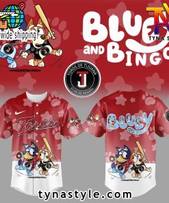 Toros de Tijuana x Bluey and Bingo Baseball Jersey