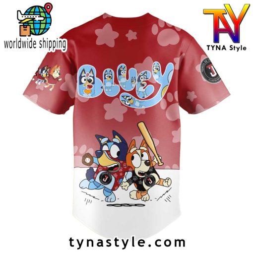 Toros de Tijuana x Bluey and Bingo Baseball Jersey