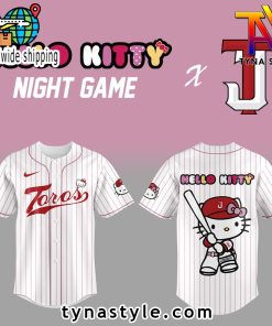 Toros de Tijuana x Hello Kitty Baseball Jersey