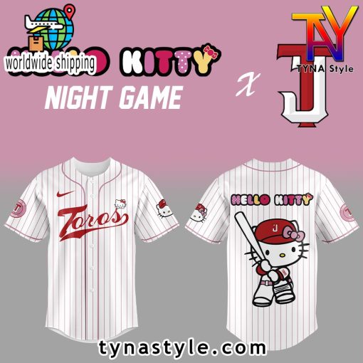 Toros de Tijuana x Hello Kitty Baseball Jersey