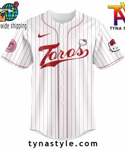 Toros de Tijuana x Hello Kitty Baseball Jersey