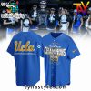 UCLA Bruins Basketball 2025 Big 10 Baseball Jersey Limited Edition Black