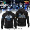 UCLA Bruins Basketball 2025 Big 10 Hoodie Limited Edition Blue