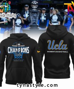 UCLA Bruins Basketball 2025 Big 10 Hoodie Limited Edition Blue