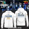 UCLA Bruins Basketball 2025 Big 10 Hoodie Limited Edition Blue