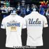 UCLA Bruins Basketball 2025 Big 10 Polo Shirt Limited Edition Black