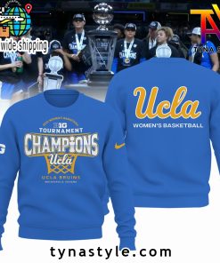 UCLA Bruins Basketball 2025 Big 10 Sweatshirt Limited Edition Blue