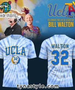 UCLA Honors The Late Bill Walton Limited Edition TShirt