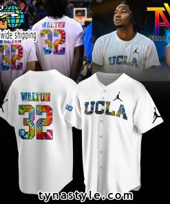 UCLA Honors Walton 32 Baseball Jersey Limited Edition White