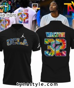 UCLA Honors Walton 32 Polo Shirt Limited Edition Black