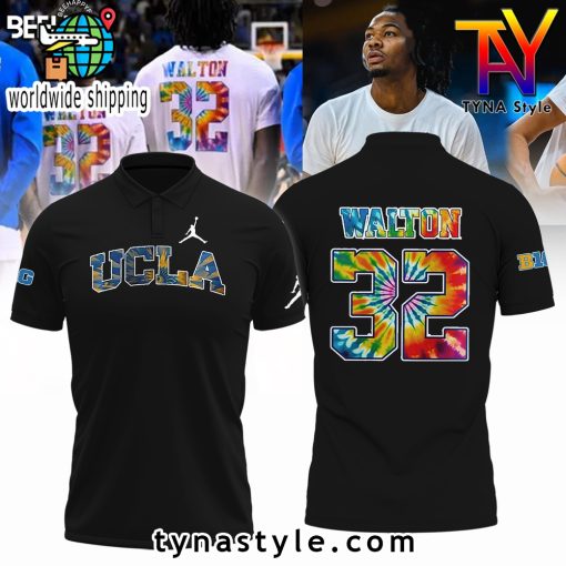 UCLA Honors Walton 32 Polo Shirt Limited Edition Black