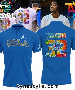 UCLA Honors Walton 32 Polo Shirt Limited Edition Blue