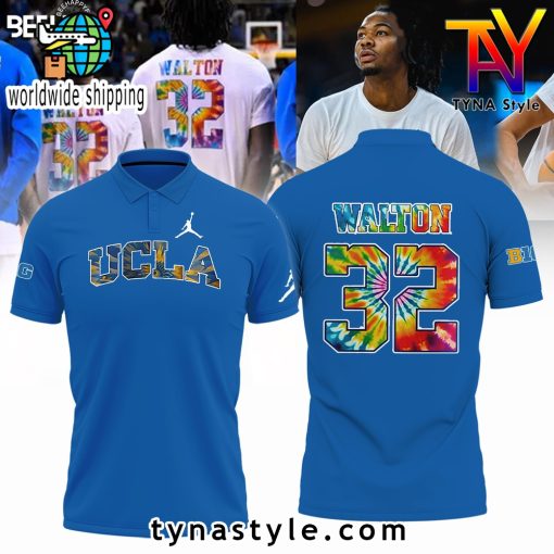 UCLA Honors Walton 32 Polo Shirt Limited Edition Blue