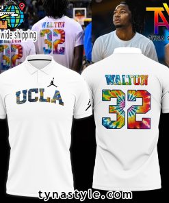 UCLA Honors Walton 32 Polo Shirt Limited Edition White