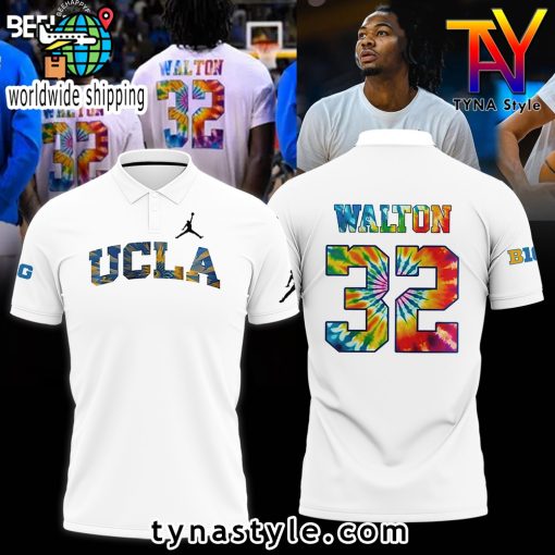 UCLA Honors Walton 32 Polo Shirt Limited Edition White