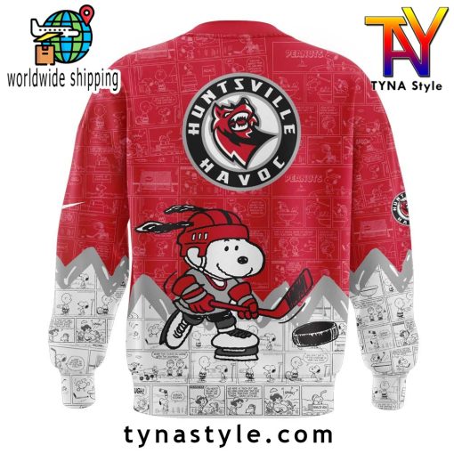 Huntsville Havoc Anniversary of Peanuts Sweatshirt