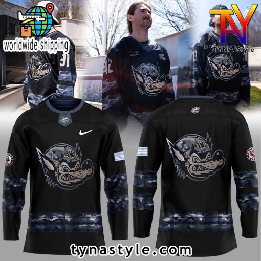 Huntsville Havoc Military Night Hockey Jersey