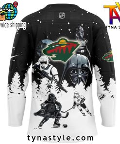 Minnesota Wild Star Wars Uniform Hockey Jersey