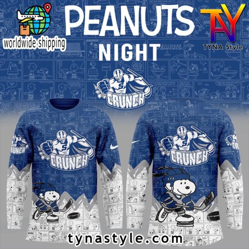 Syracuse Crunch 75th Anniversary of Peanuts Hockey Jersey